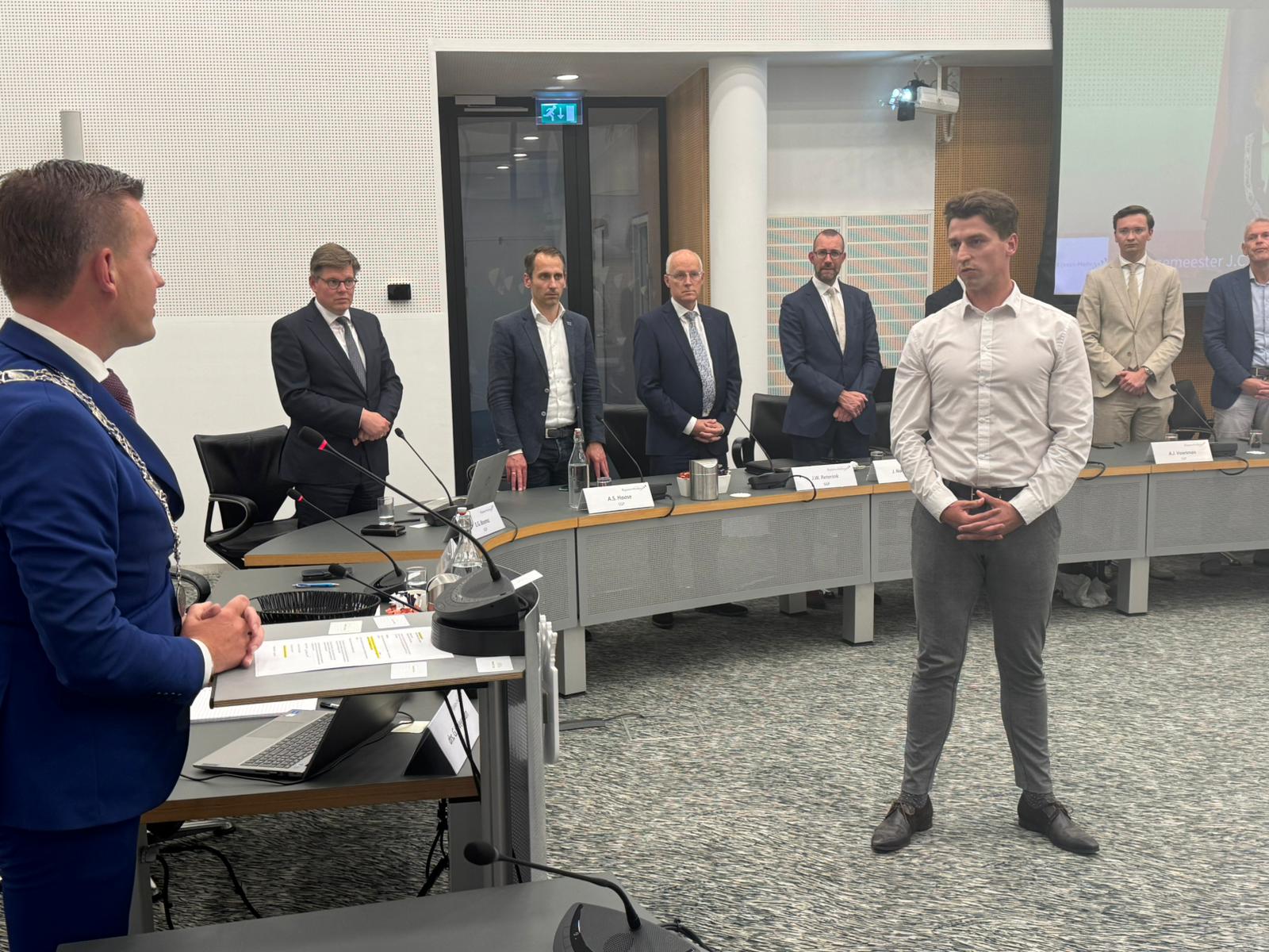 Installatie Tijmen Traaman als commissielid